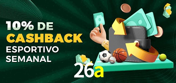 10% de bônus de cashback na 26a